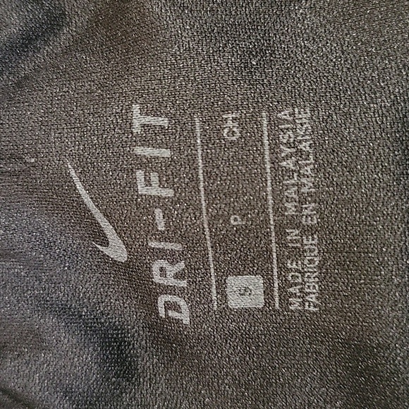 Nike Dri-Fit small black pink blue running shorts with liner - Picture 3 of 5